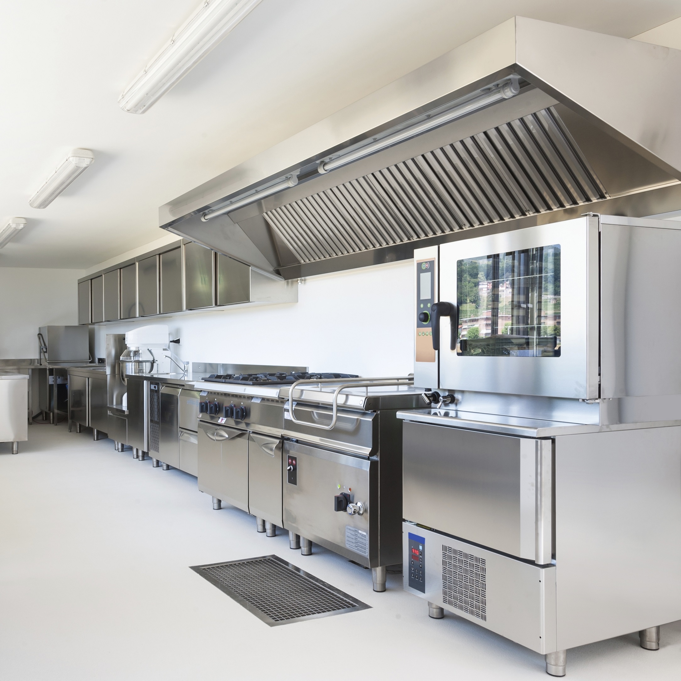 Stainless Steel Kitchen Hood